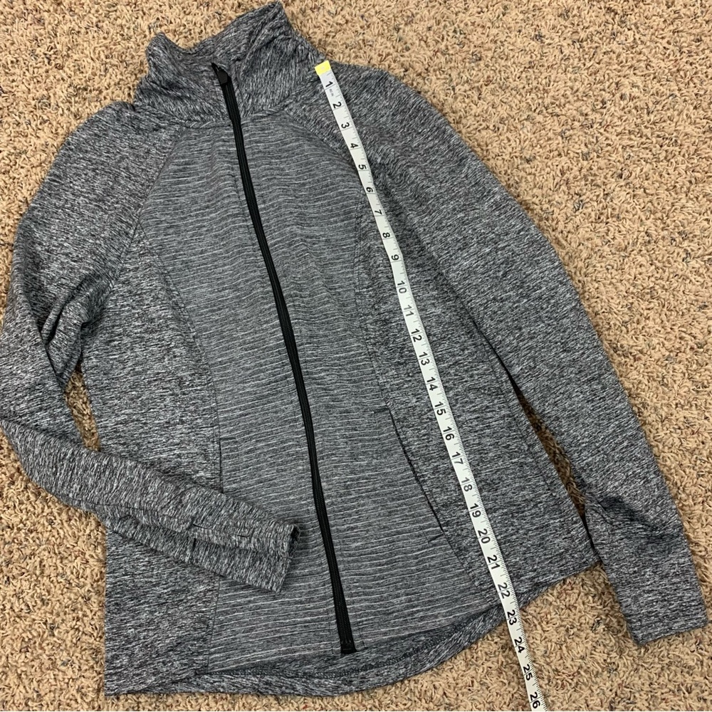 NEW Avia Grey Athletic Zip Jacket - Picture 8 of 11